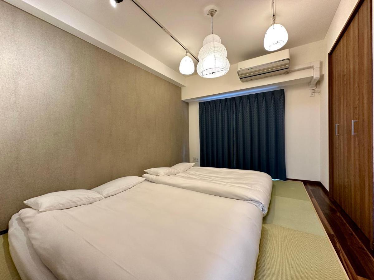 Ferienwohnung 浅草寺3分 浅草駅6分 寝室+リビング2-4人 スカイツリービュー 駅近 成田空港&羽田空港直通 Präfektur Tokio Exterior foto